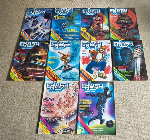Spectrum crash magazines - zx,