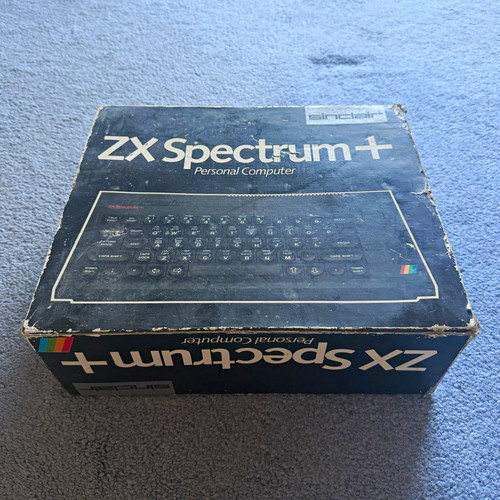 Sinclair spectrum boxed - zx, spectrum+