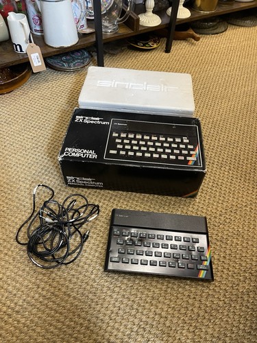 Vintage sinclair spectrum - vintage, zx