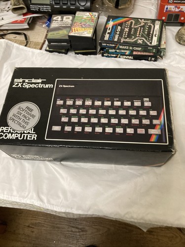 Spectrum 48k boxed plus zx - 48k/boxed,