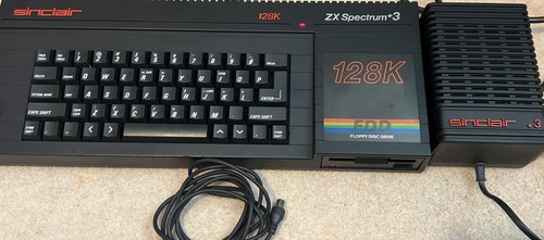 Sinclair spectrum 3 - +3, 128k